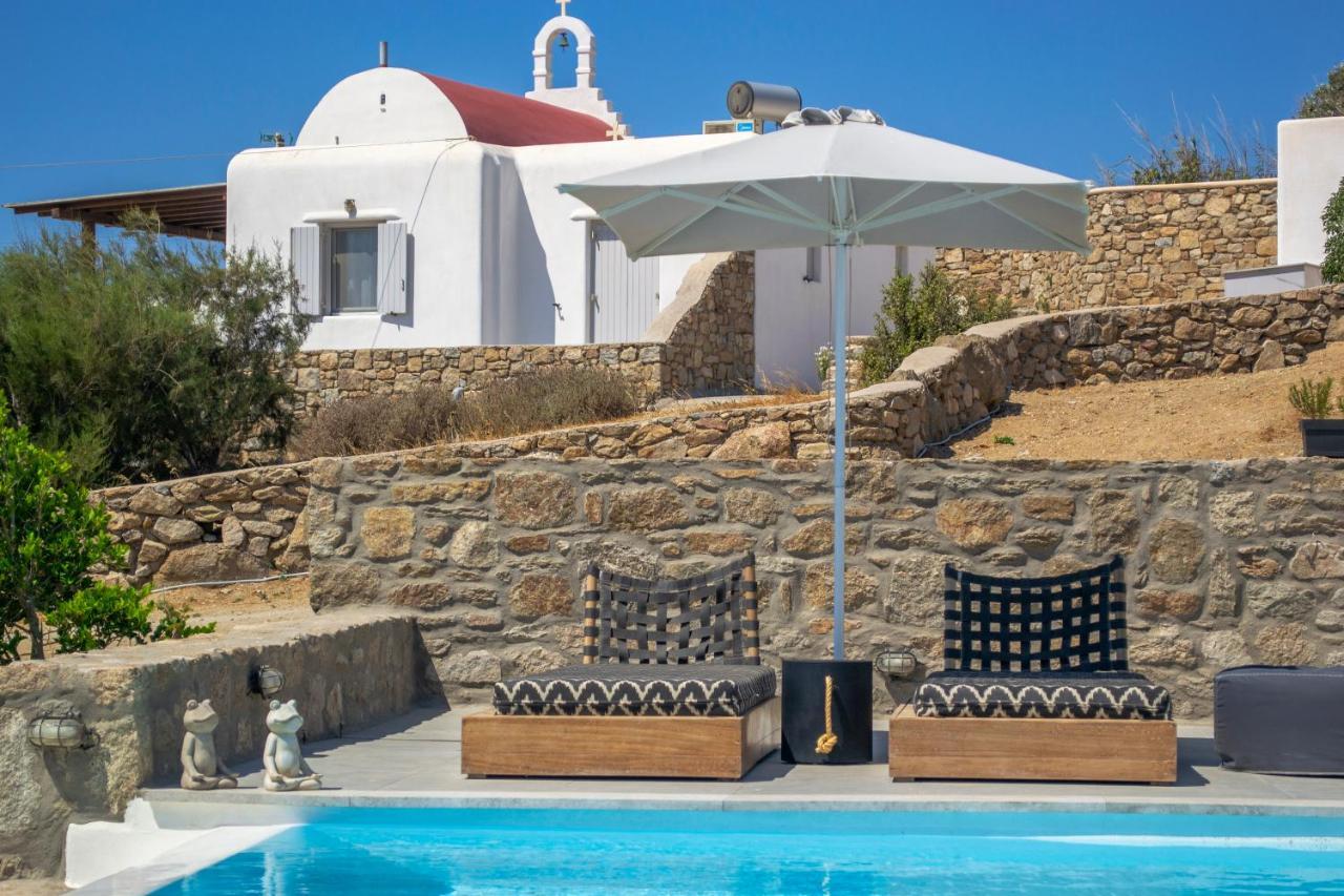 Dioni Villa Mykonos Paraga  Eksteriør billede